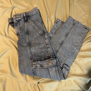 Express Women's Straight Leg Jeans - Blue